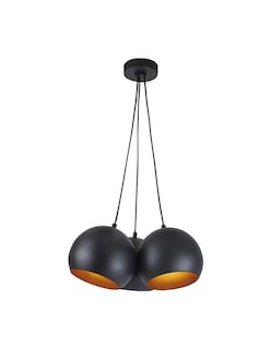 Foto 1 | Lámpara Tecnolite Colgante Lamina De Acero Negro Mate 25.5 W 100-240 V