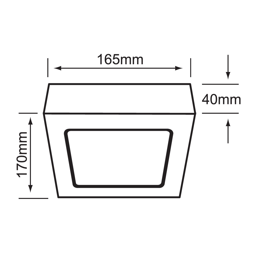 Foto 5 | Lámpara Sobreponer para Techo 12w Luz Día Tecnolite 12ptlledc65mvb color Blanco