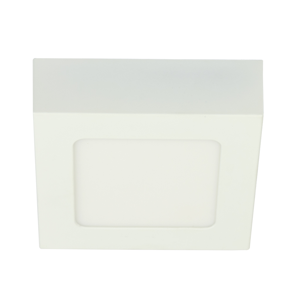 Lampara Sobreponer Techo Tecnolite 6w Luz Suave Cálida color Blanco