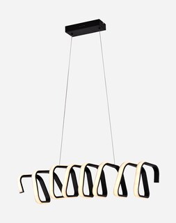 Foto 1 | Lámpara LUXICA LIGHTING Tipo Candil Colgante Led Modelo Aria Plateado