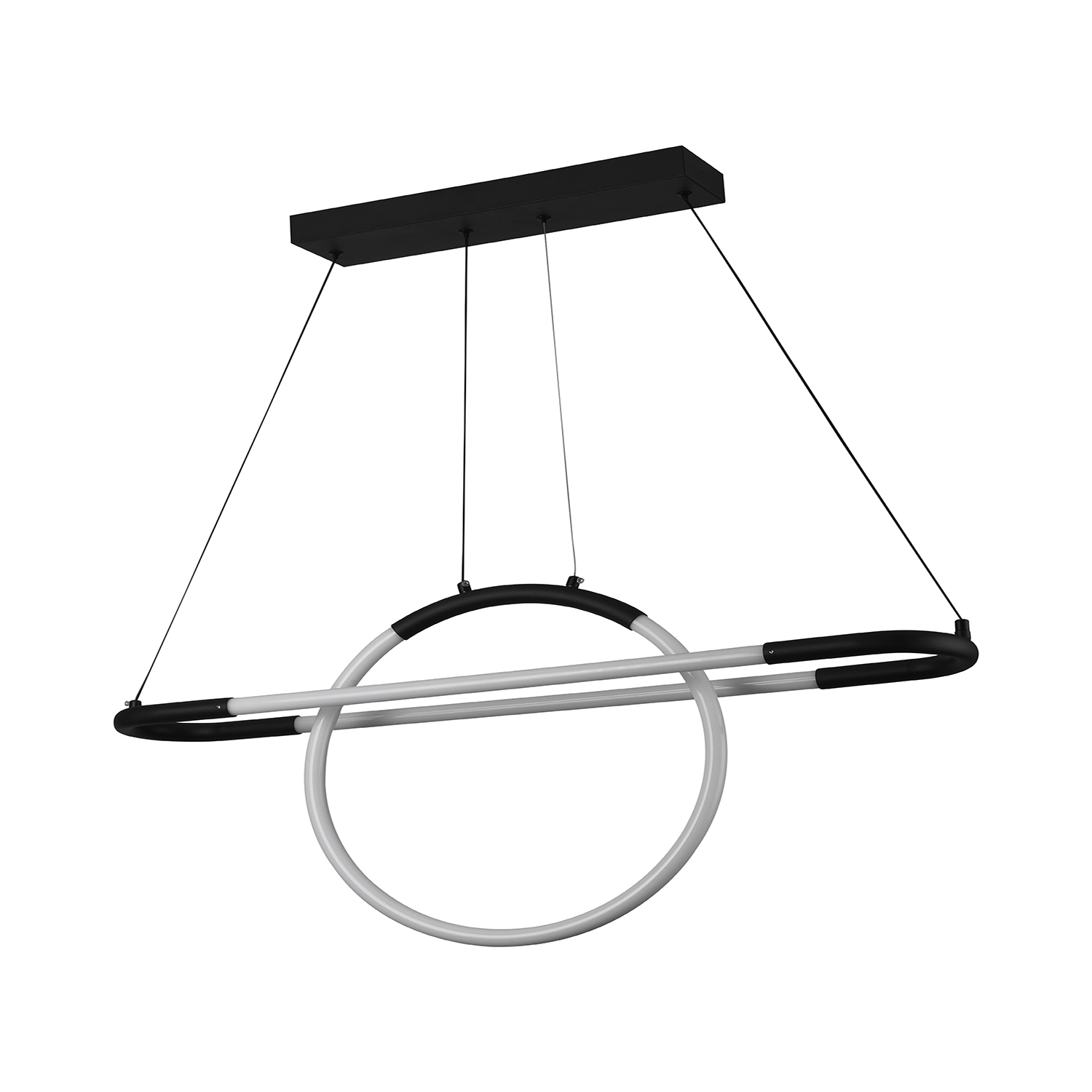 Foto 1 | Lámpara Luxica Lighting OMEGA 9904 color Negro Candil Colgante