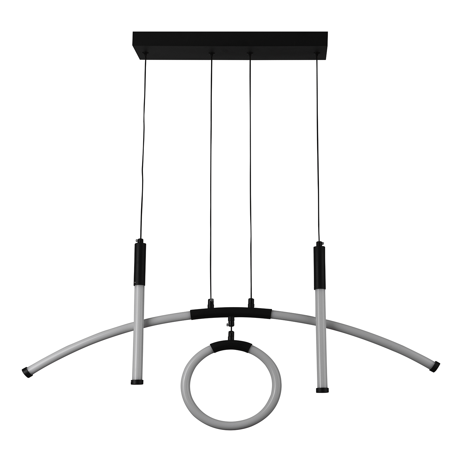Foto 2 pulgar | Lámpara Luxica Lighting SHOL 9908 color Negro Candil Colgante