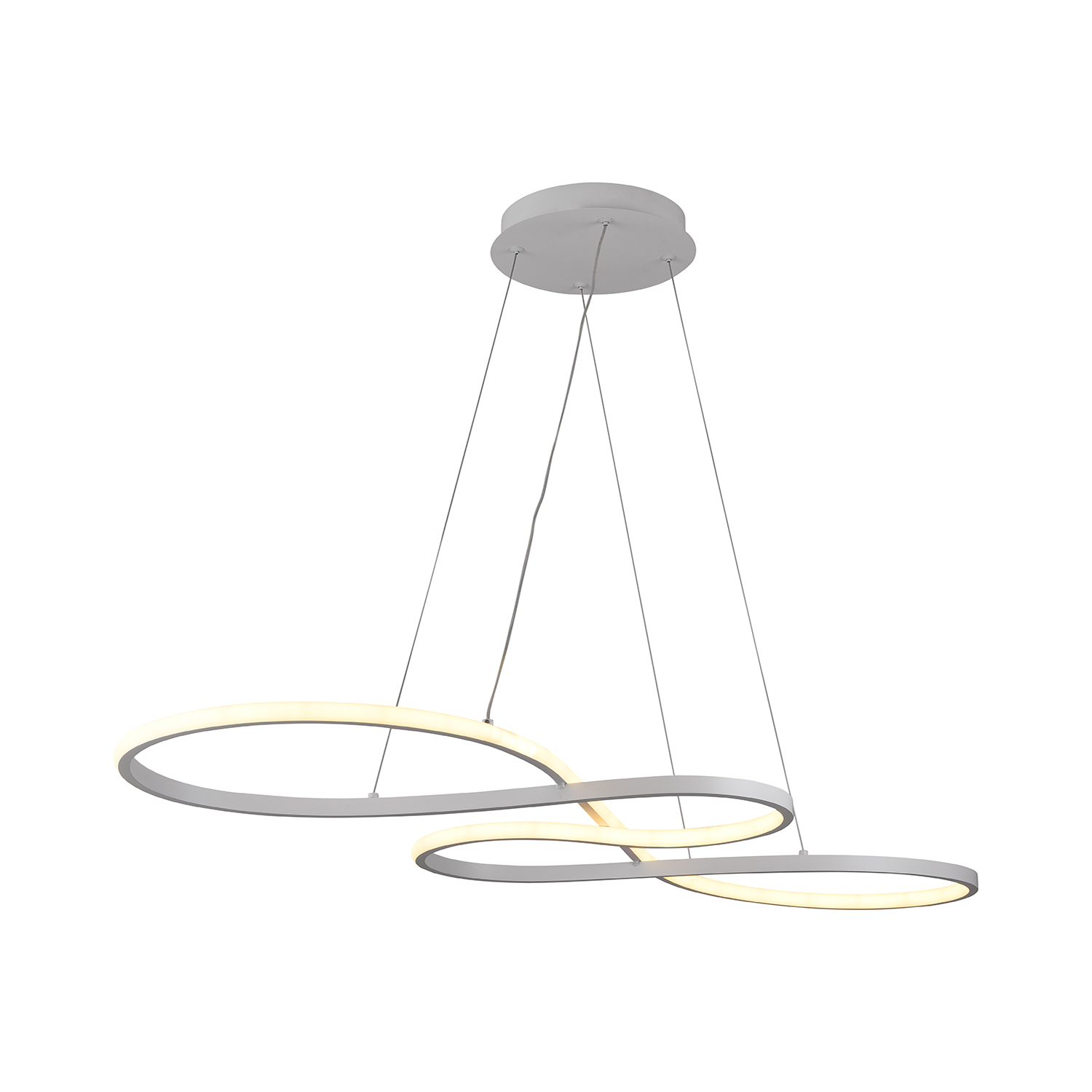 Foto 2 pulgar | Candil Colgante Luxica Lighting Flamingo XL color Blanco