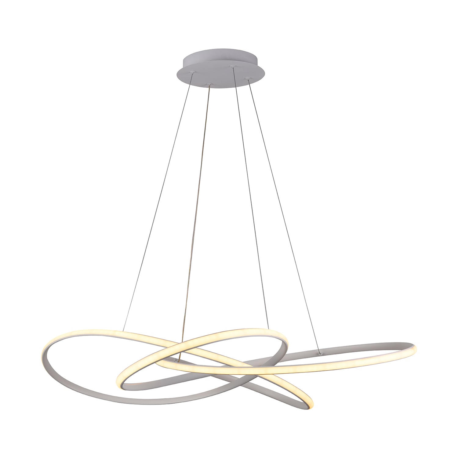 Candil Colgante Luxica Lighting Space XL color Blanco $7,936