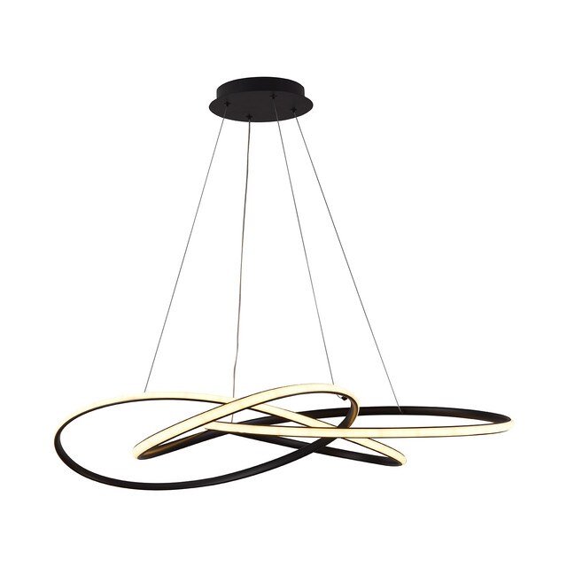 Candil Colgante Luxica Lighting Space XL color Negro $8,061