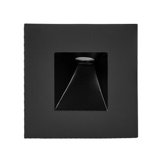 Foto 1 | Lampara Empotrada en Pared Tecnolite color Negro 3w Luz Cálida
