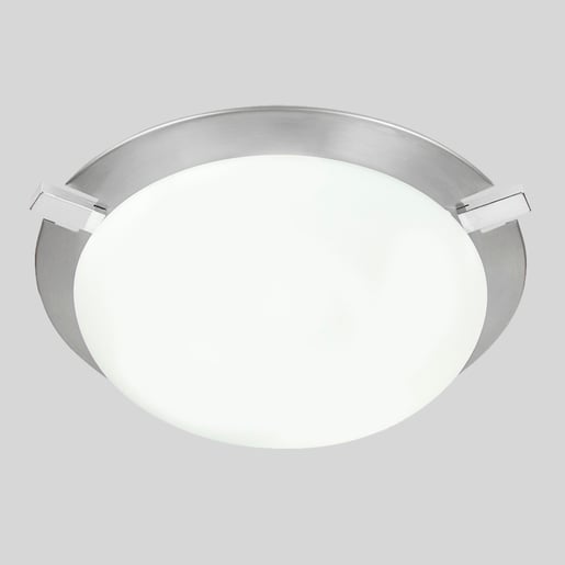 Foto 4 pulgar | Lampara de Techo Tecnolite Plafón Satinado E27x2 Ptl-5050/s