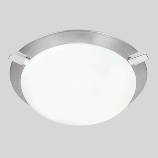 Foto 3 | Lampara de Techo Tecnolite Plafón Satinado E27x2 Ptl-5050/s