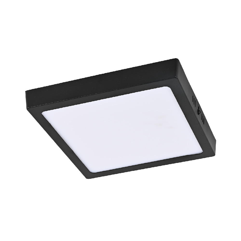 Lámpara Interior Plafón Led 18 W Tecnolite color Negro