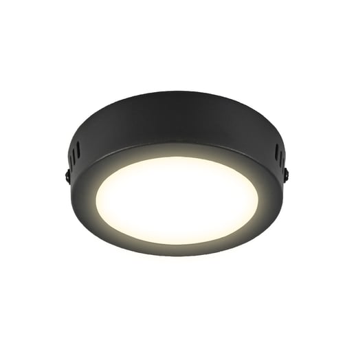 Foto 3 pulgar | Lámpara Plafón Led  6 W Tecnolite color Negro