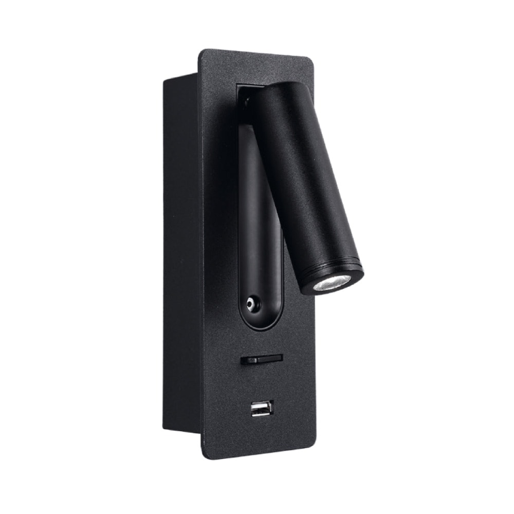 Lámpara De Lectura Led Tecnolite 3TLLED2053MV30N Negro $1,840