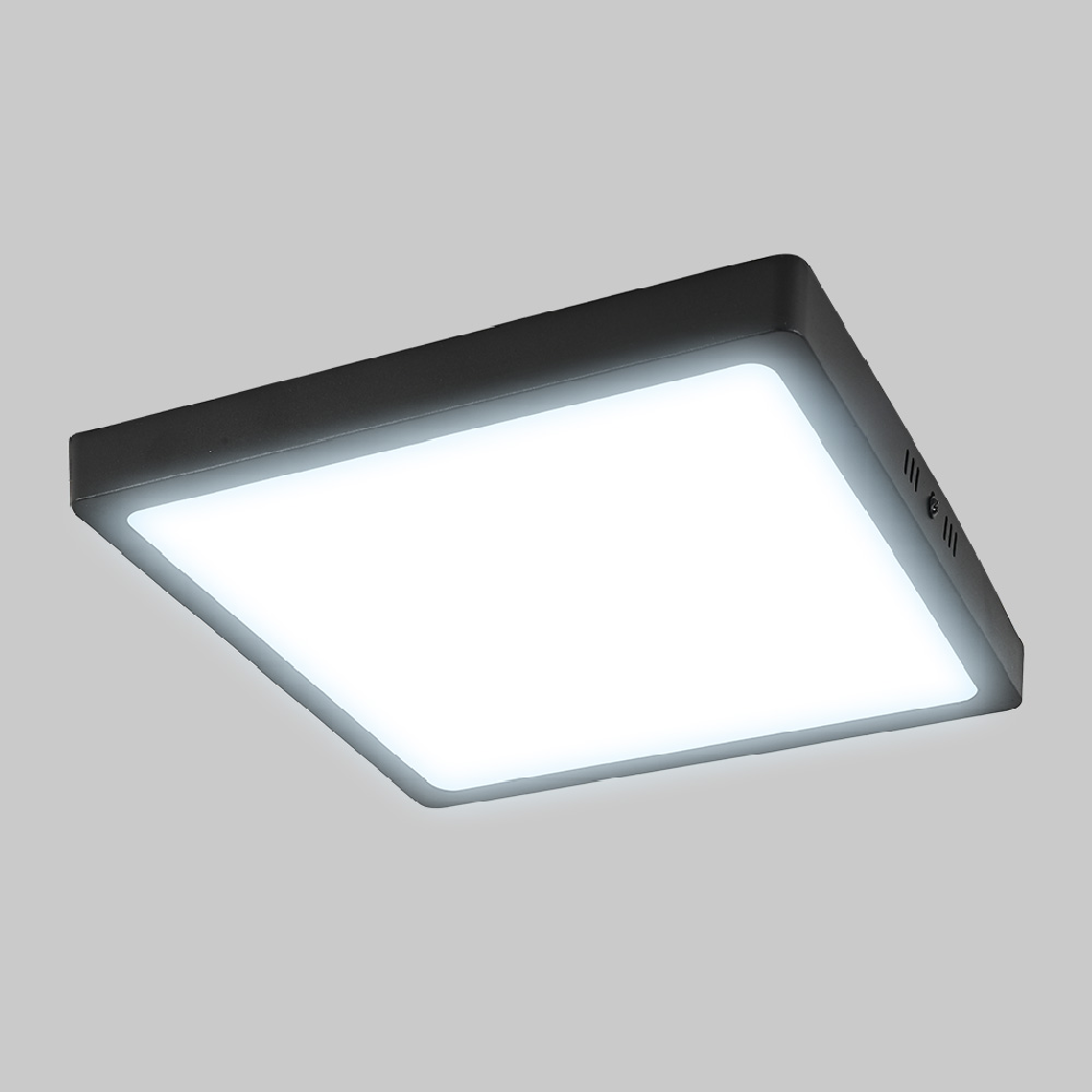 Foto 3 pulgar | Lámpara Plafón Led De Sobreponer Tecnolite 24PTLLEDC65MVN Negro