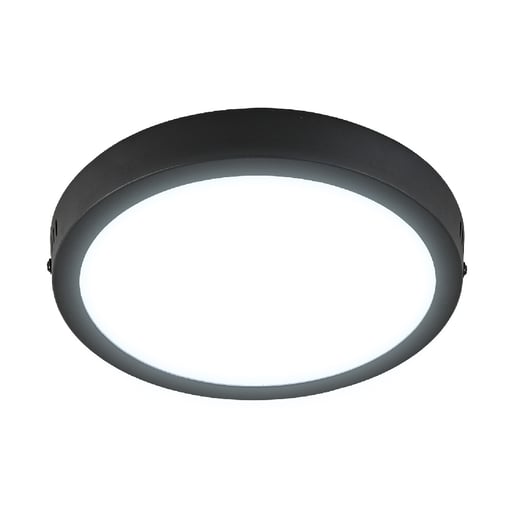 Foto 3 pulgar | Lámpara Plafón Led De Sobreponer Tecnolite 18PTLLEDR65MVN Negro