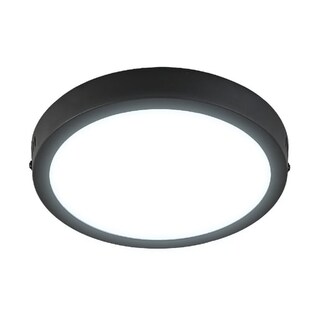 Foto 2 | Lámpara Plafón Led De Sobreponer Tecnolite 18PTLLEDR65MVN Negro