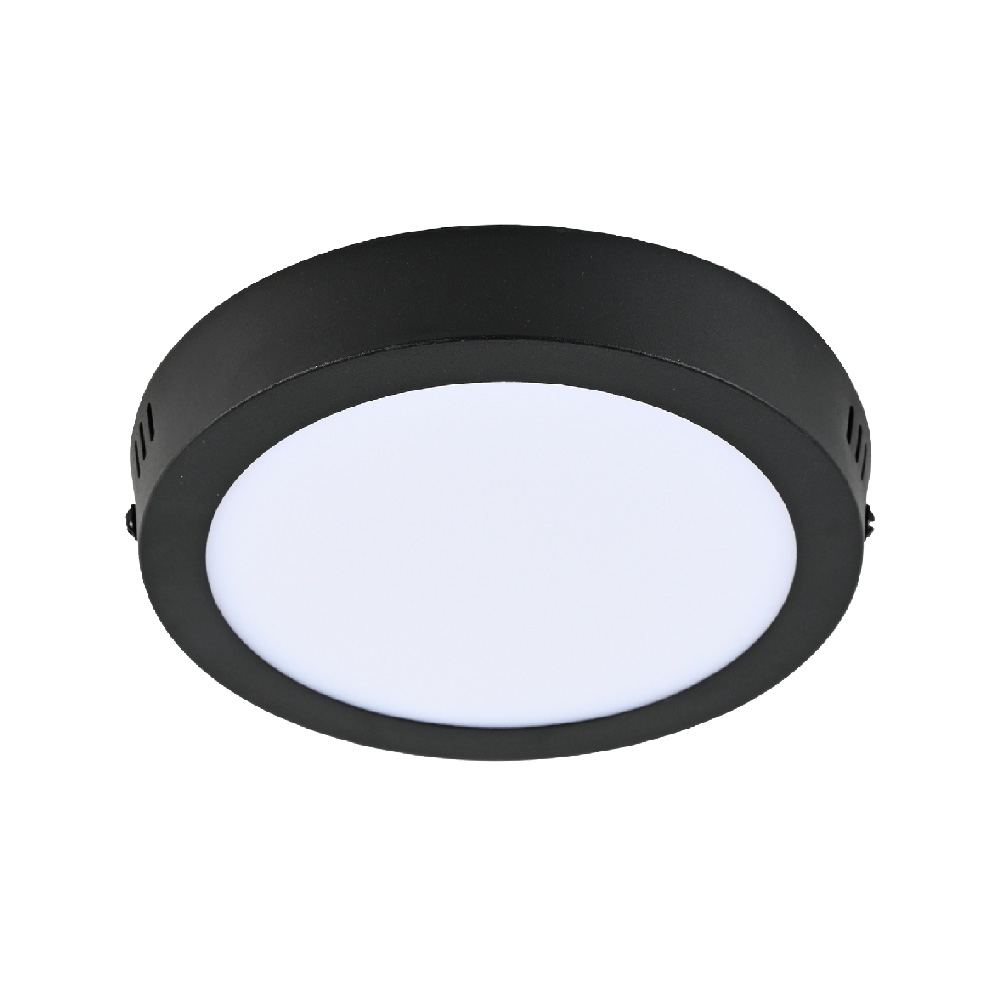 Foto 2 pulgar | Lámpara Plafón Led De Sobreponer Tecnolite 12PTLLEDR65MVN Negro