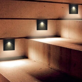 Foto 3 | Lampara Empotrado en Pared Tecnolite 3w Luz Cálida 3etlled001mv30n