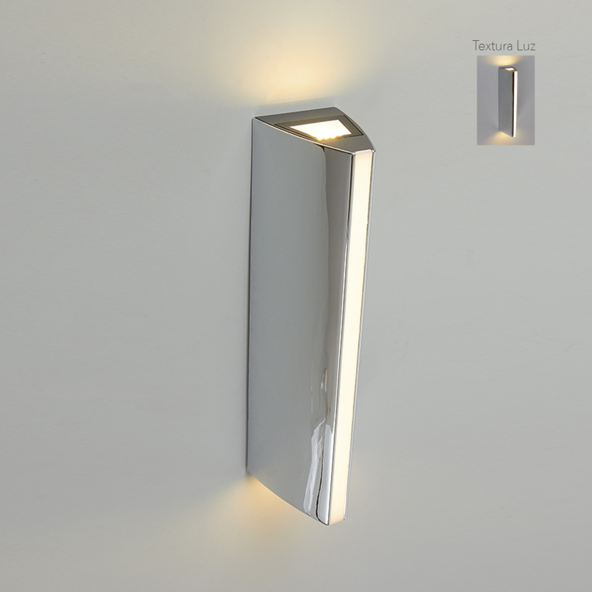 Foto 3 | Lámpara Sobreponer Tecnolite 13TLLED504V30CR color Plata Cromada 13.5 W Luz Suave Cálida para Muro
