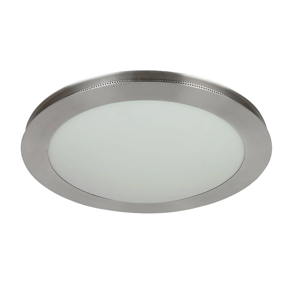 Lámpara Sobreponer Tecnolite 120PTL5030MVS color Plata 17 W E27