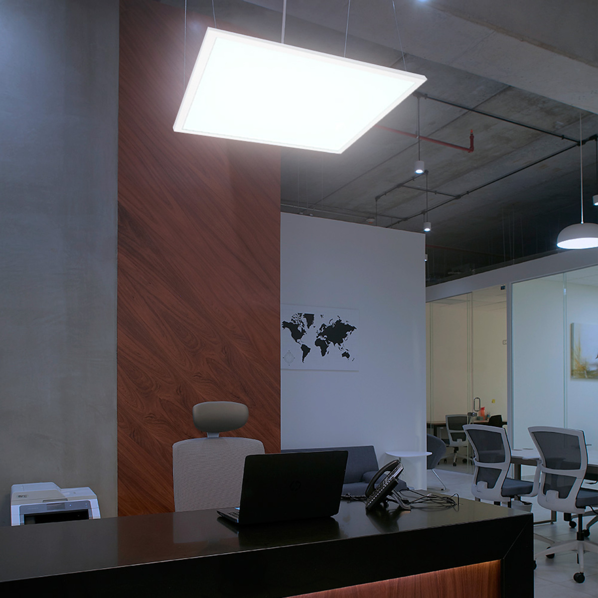 Foto 4 pulgar | Luminario Panel Tecnolite Color Blanco