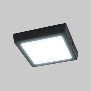 Foto 2 | Lámpara Plafón LED Tecnolite 12PTLLEDC65MVN color Negro de Sobreponer 12 W Luz de Día Interiores No Atenuable