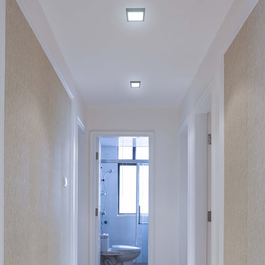 Foto 4 pulgar | Lámpara Plafón LED Tecnolite 12PTLLEDC65MVN color Negro de Sobreponer 12 W Luz de Día Interiores No Atenuable
