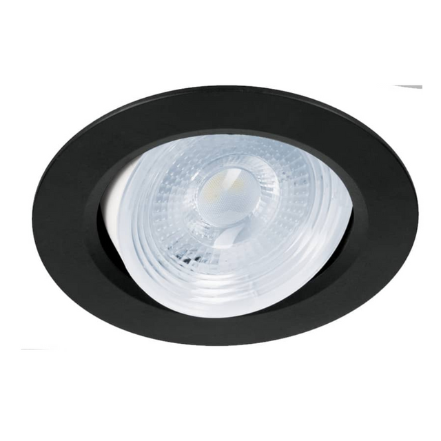 Foto 3 pulgar | Luminarios Empotrables Redondos Led 5w Volteck color Negro 6 Piezas