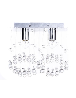 Foto 1 | Candil Gamalux M00501/2 color Plata 2 Luces