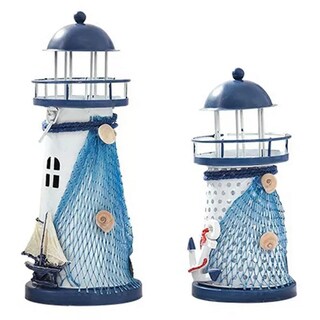 Foto 1 | Faro Rústico Estrella de Mar Yohodepot Mxlhp-001 2 Piezas