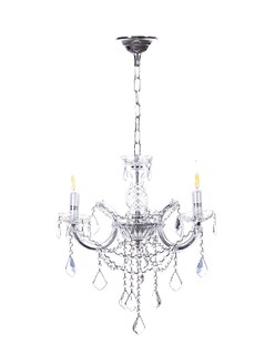 Foto 1 | Candil Gamalux Maria Theresa 3 Luces Terminado Cromado