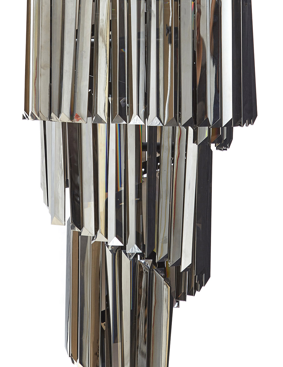 Foto 4 | Candil Gamalux Krystalic Brisbane color Negro