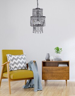Foto 6 | Candil Gamalux Krystalic Pastelito color Gris