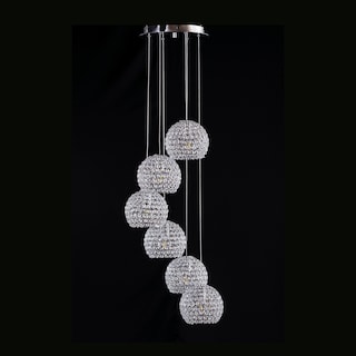 Foto 3 | Candil Gamalux GL180/6 color Plata 6 Luces