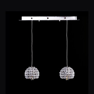 Foto 3 | Candil Gamalux GL130/2 color Plata 2 Luces