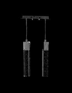 Foto 3 | Colgante Gamalux Star SQCR200/2L CH Plateado 2 Luces