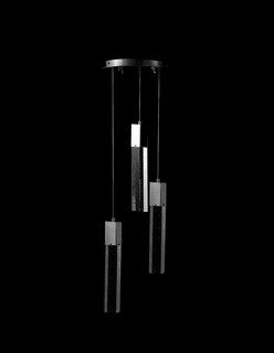 Foto 3 | Colgante Gamalux Star Sqcd200/3l Ch Color Cromo 3 Luces