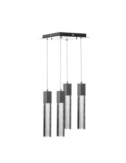 Foto 1 | Lampara Colgante Gamalux Star color Plata 4 Luces