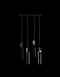 Foto 3 | Colgante Gamalux Star SQCR200 Cromo 4 Luces