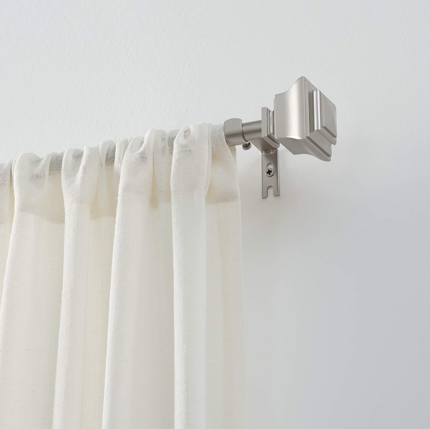 Foto 3 | Juego De Barras Para Cortinas Mode Simplicity Collection De 5/8 Pulgadas Con Remates - Venta Internacional.