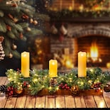 Candelabro Navideño Brightown Caja Plegable de Madera - Venta Internacional