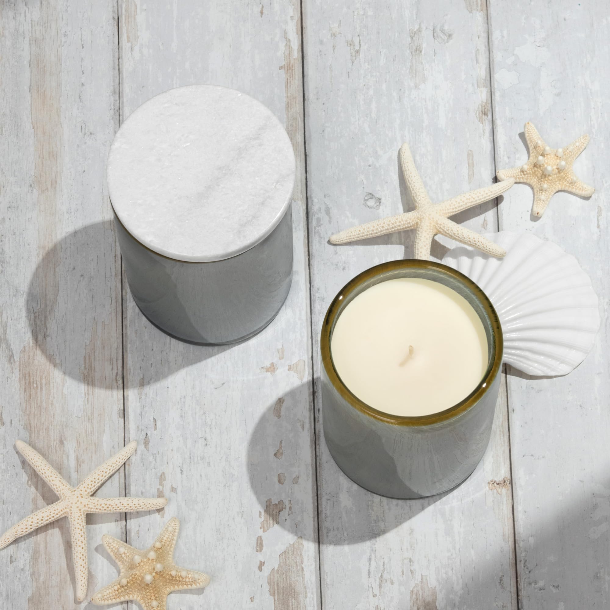Foto 4 | Tapa De Vela Lafco New York Classic De Mármol Blanco Pulido - Venta Internacional.
