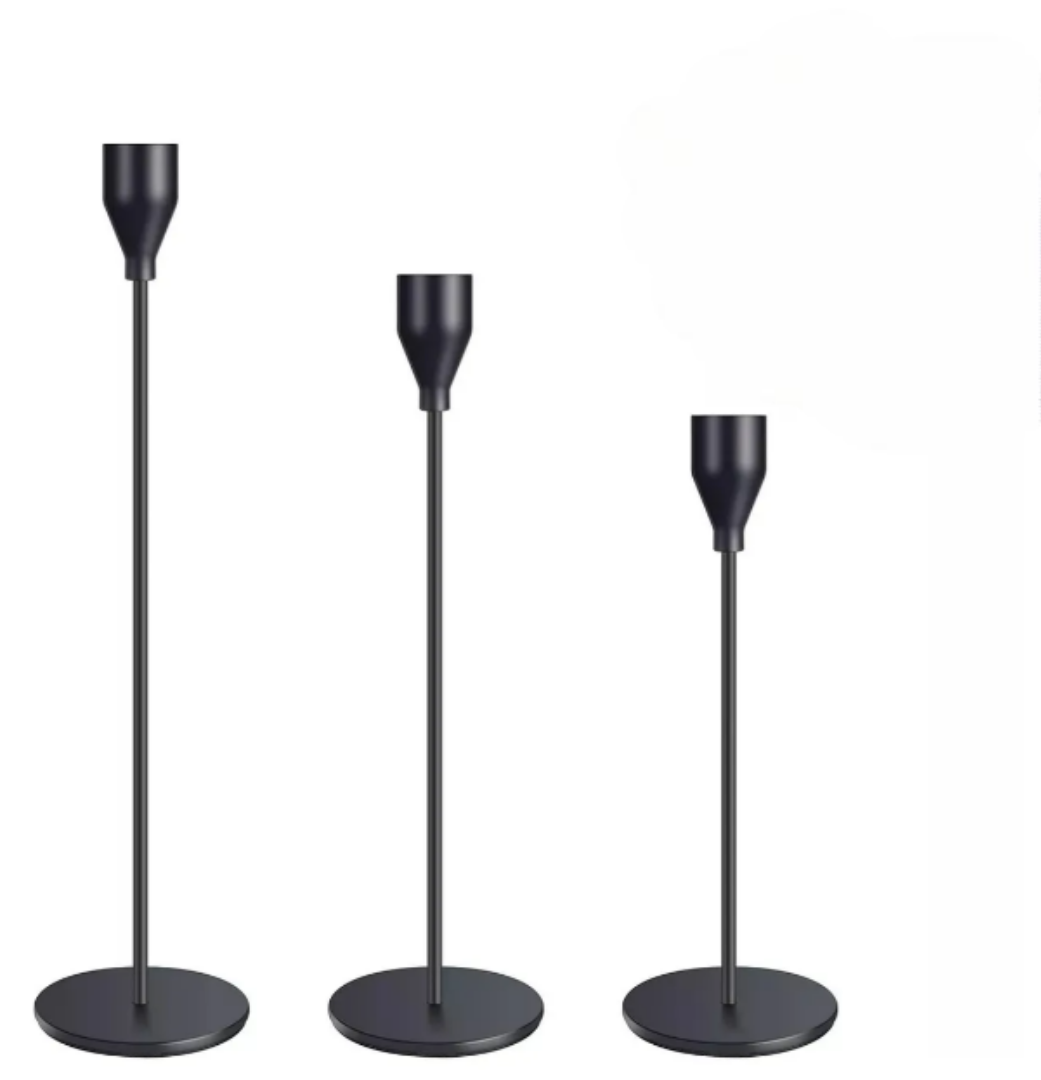 Foto 2 pulgar | Exclusivo Conjunto Xtellar De Elegantes Candelabros Metálicos Premium - Perfectos Para Eventos Especiales Y De