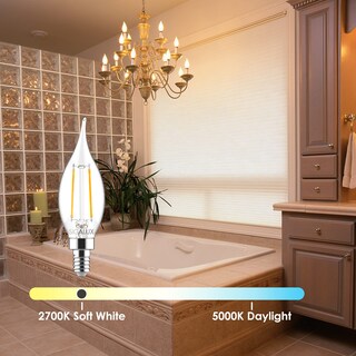 Foto 2 | Bombilla Led Sigalux E12 Candelabro 4 W 2700 K Regulable 300 Lm Paquete De 6 - Venta Internacional.