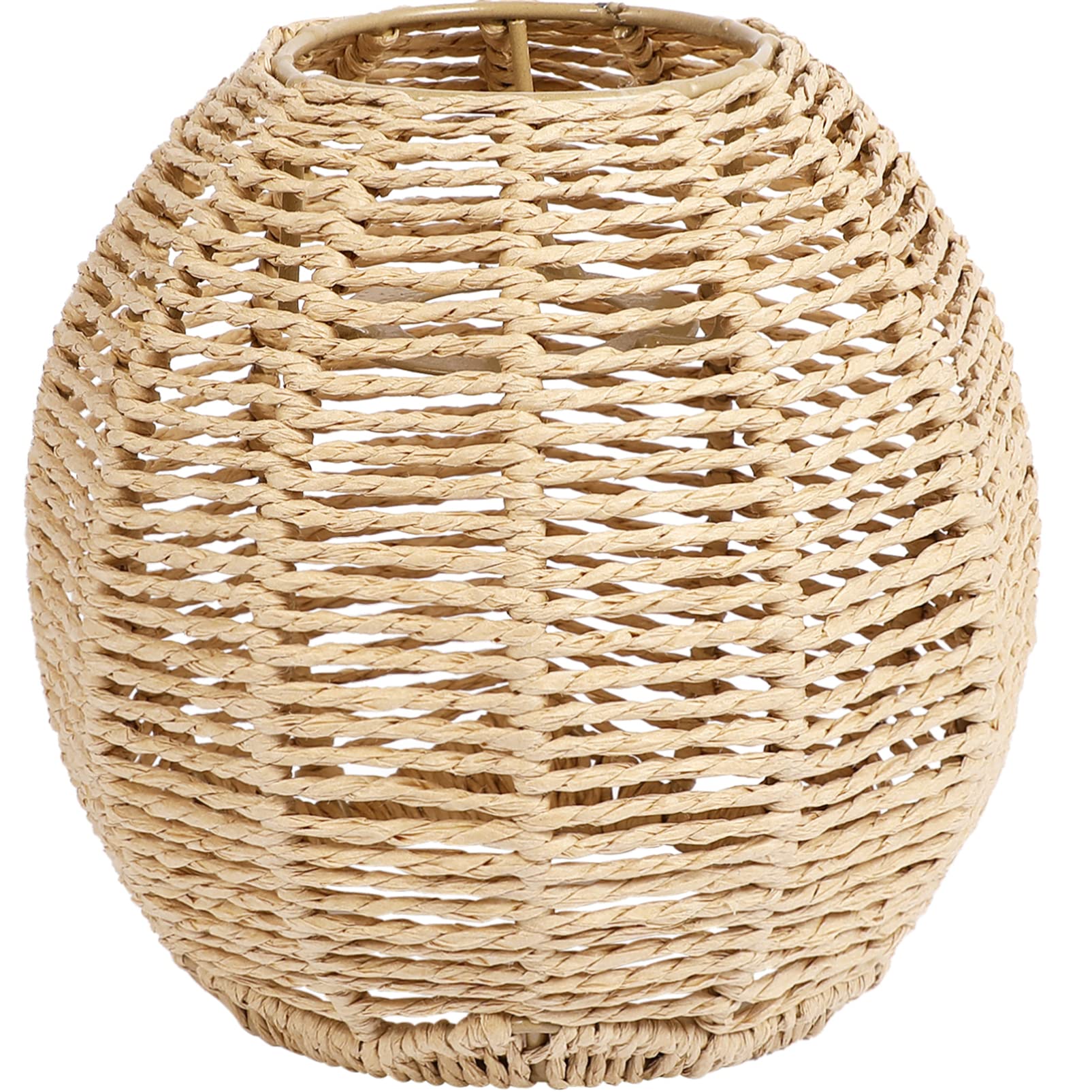 Foto 3 | Lámpara Colgante Stobaza  Cubierta De Luz Tejida De Ratán  15 X 14 Cm - Venta Internacional.