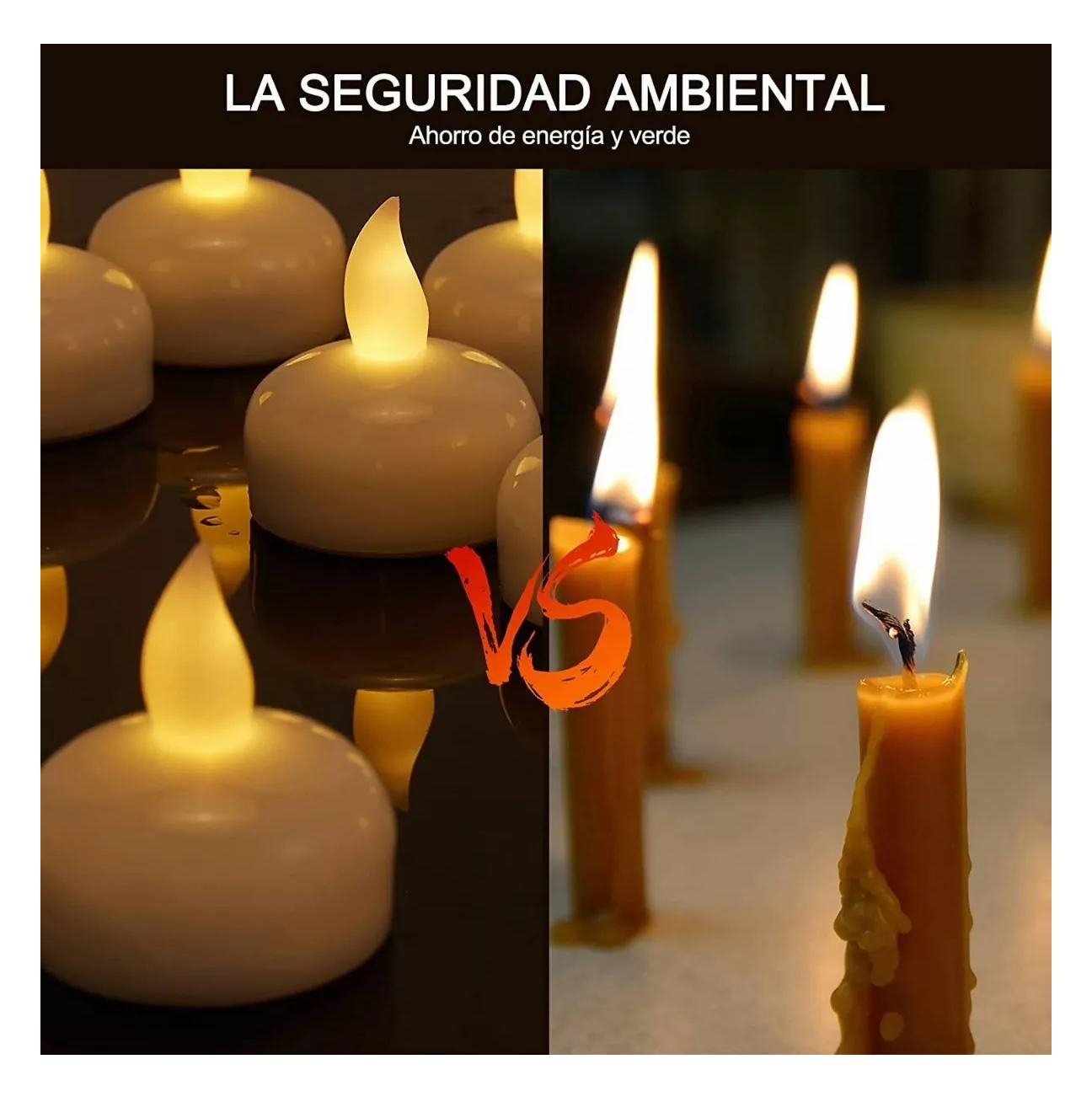 Foto 4 pulgar | Juego de Velas Belug 12 Piezas