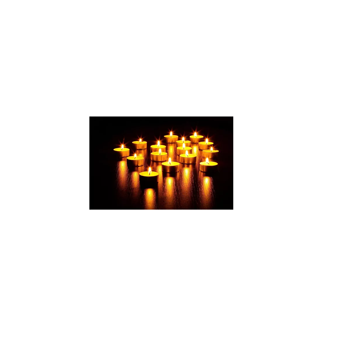 Foto 2 | Velas Flotantes sin AromaEo Safe Imports Esi-17982 Plateadas 100 Piezas