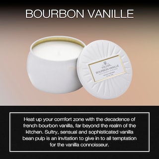 Foto 2 | Mini Lata De Vainilla Y Bourbon De Candle Voluspa, 118 Ml, 25 Horas De Duración - Venta Internacional.