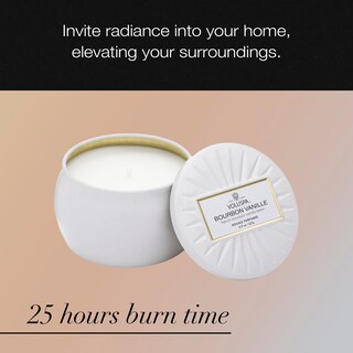Foto 5 | Mini Lata De Vainilla Y Bourbon De Candle Voluspa, 118 Ml, 25 Horas De Duración - Venta Internacional.
