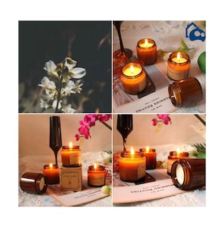 Foto 5 | 3 Velas Aromáticas Decorativas Lab.g 100% Soya Aromaterapia 3.5oz Rosas, Naranja, Jazmín