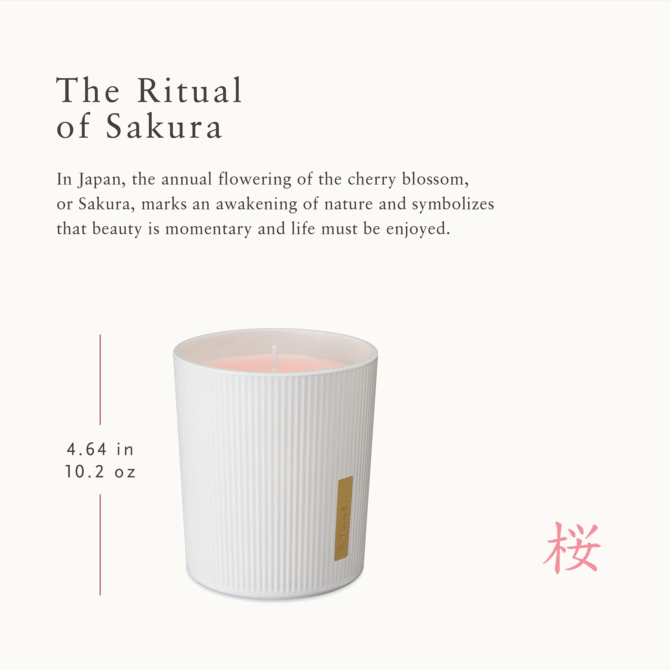 Foto 3 | Vela Aromática Rituals Sakura Renewing Aromaterapia 300ml - Venta Internacional.