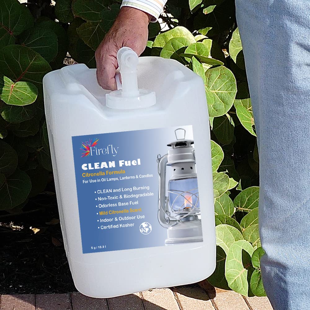 Foto 2 | Aceite Para Lámpara Firefly Kosher Citronella Clean Fuel, 18,9 L - Venta Internacional.